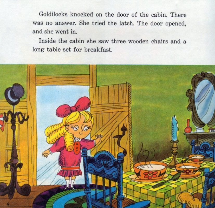 Goldilocks and the 3 Bears (06),绘本,绘本故事,绘本阅读,故事书,童书,图画书,课外阅读